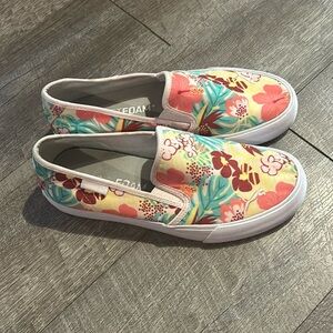 PUMA Women's Bari‎ Slip on Sneaker Floral Size 7 Tropical